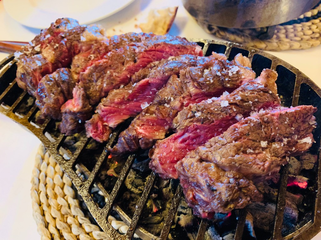 Menu of Restaurants in Puente La Reina – Gares, Asador El Fogón de Etayo, Entrecot