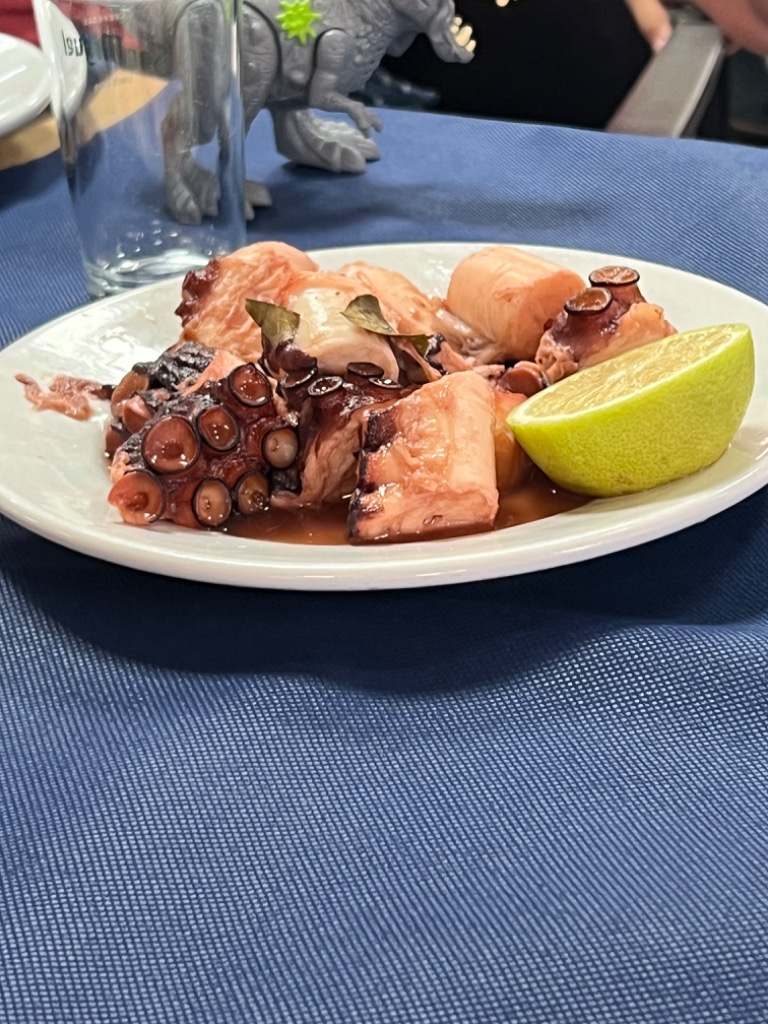 Carta de Restaurantes en Puente Tocinos, La Terraza del Padel, Pulpo al horno