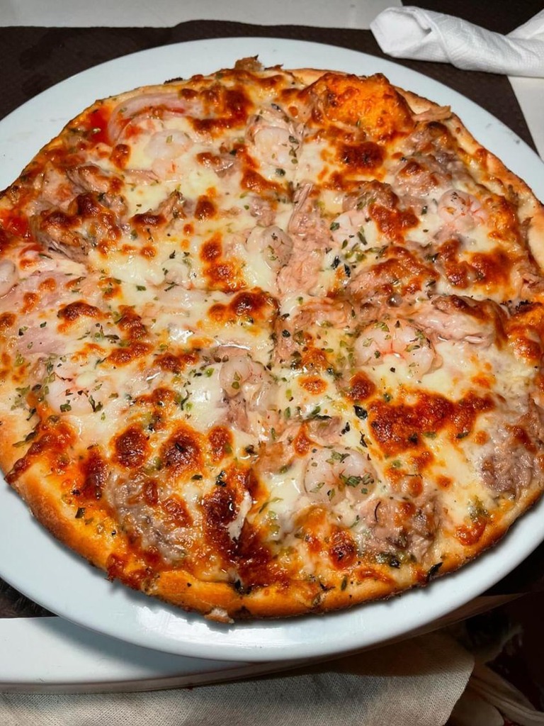 Carta de Restaurantes en Puerto de Mazarron, Pizzarrón, 𝐂𝐚𝐫𝐥𝐨𝐭𝐢𝐧𝐚 🦐