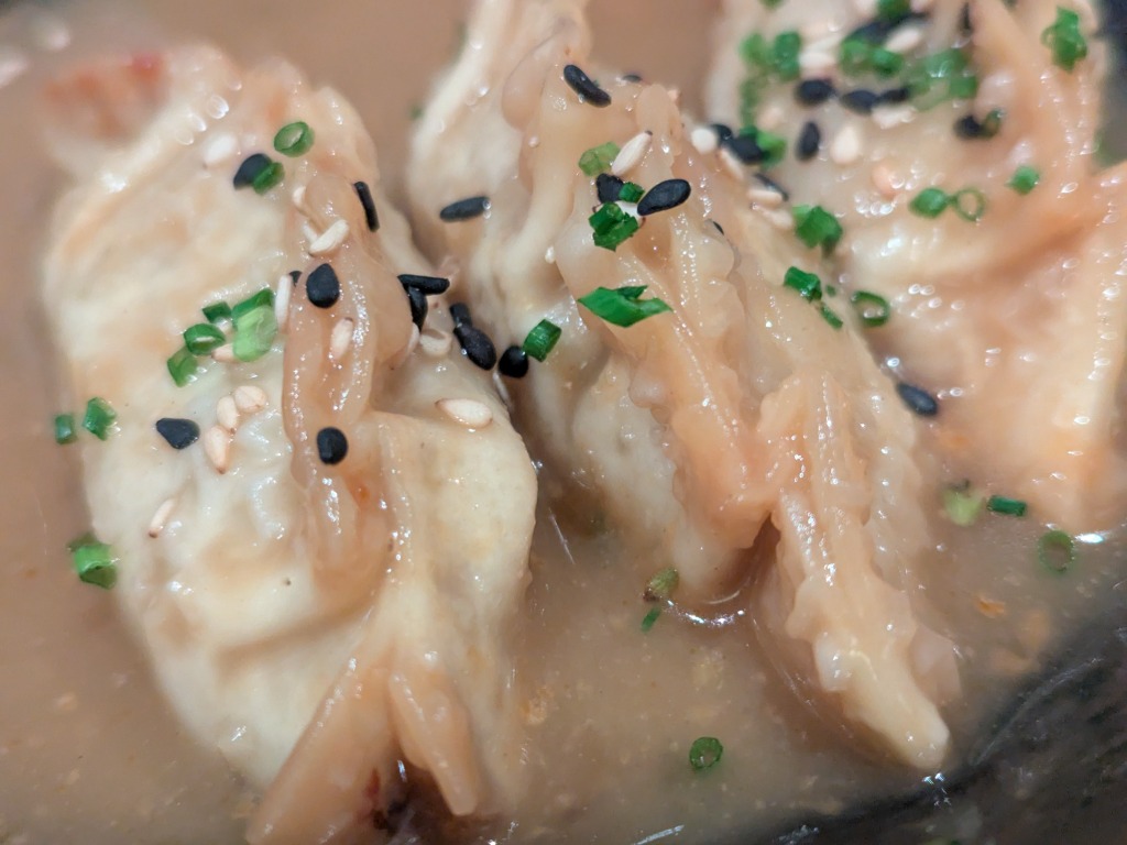 Carta de Restaurantes en Requena, Meraki Restaurante, Gyozas de gazpacho manchego