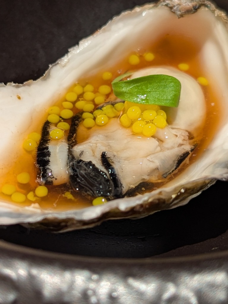 Carta de Restaurantes en Requena, Meraki Restaurante, Ostras con ponzu