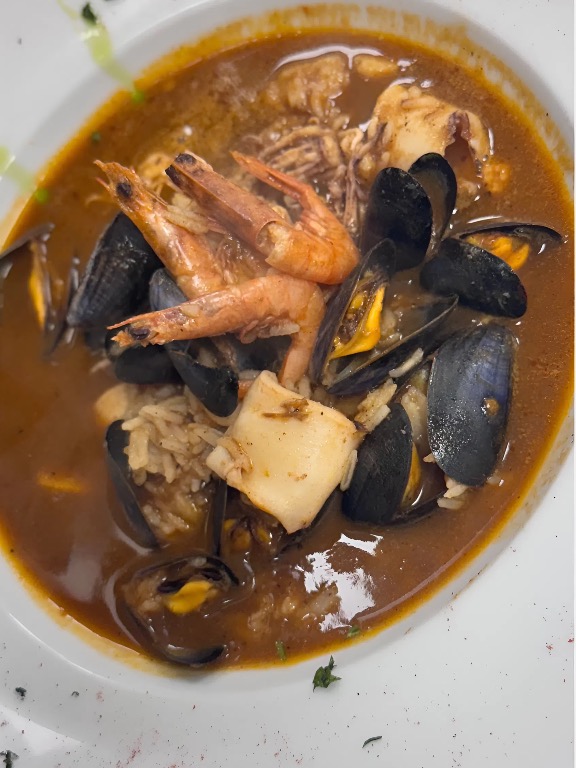 Recomendación gastronómica de Roda de Berà: Sopa de pescado con tropezones