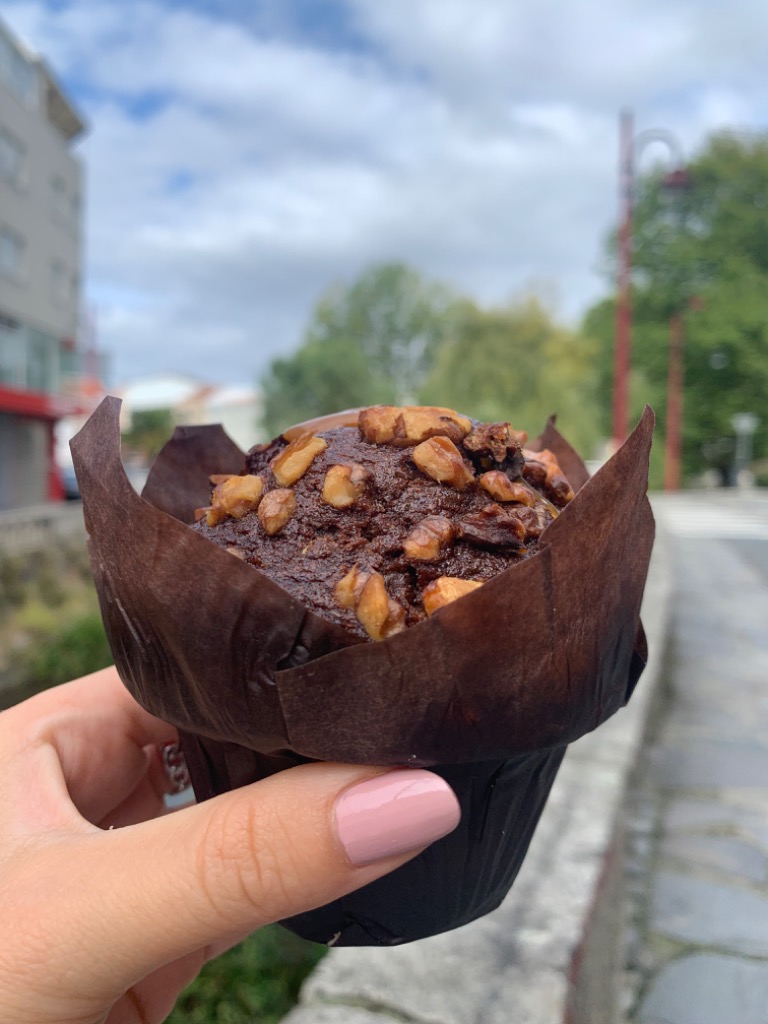 Carta de Bares en Sada, Depremio, Muffin de chocolate y nueces