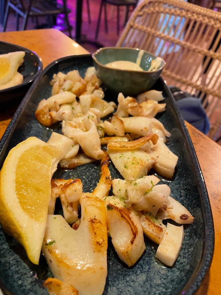 Carta de Restaurantes en Salou, Yayo Morabito, Sepia plancha troceada