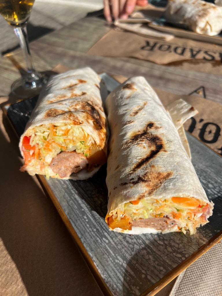 Carta de Restaurantes en San Juan de Alicante, Brasad'or, Shawarma de ternera