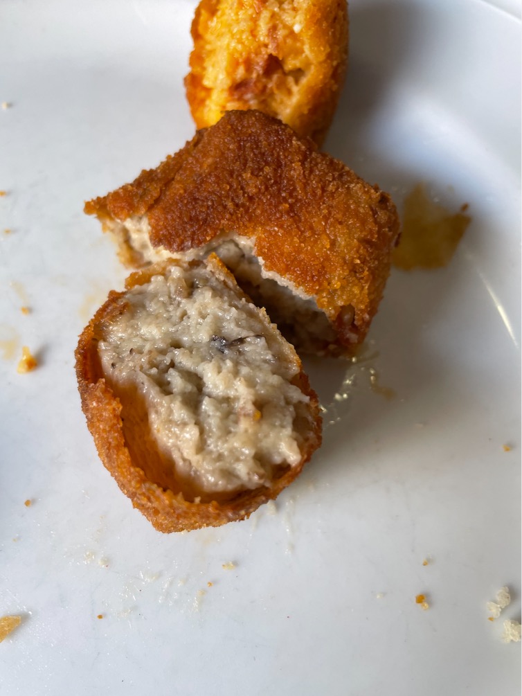 Carta de Restaurantes en San Juan de Alicante, Cervecería La Llar, Croqueta de boletus