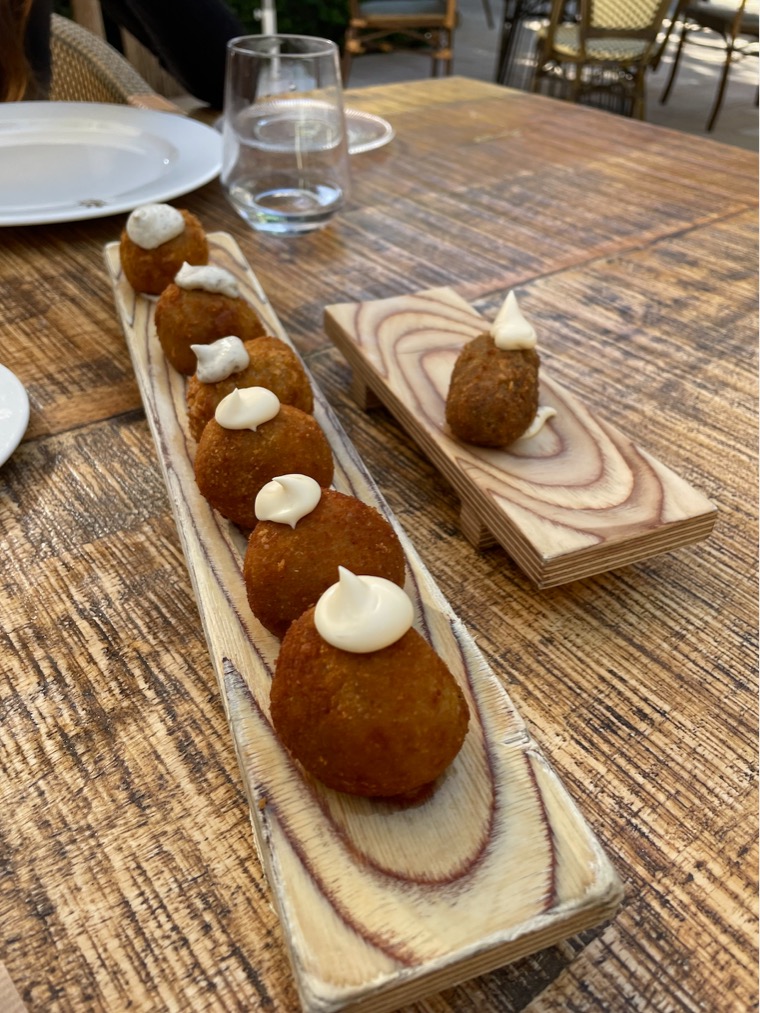 Carta de Restaurantes en San Juan de Alicante, Restaurante Finca Santa Luzia, Croquetas de jamón