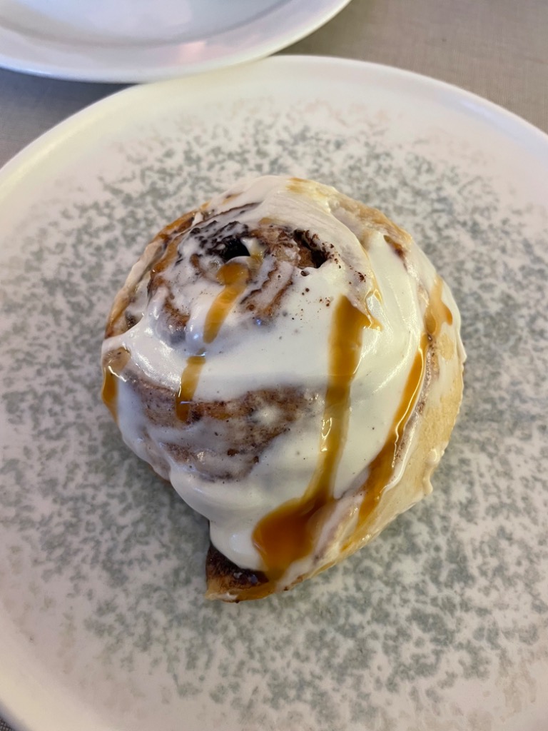 Carta de Cafeterías en San Juan de Alicante, Salt in cake, Cinnamon roll de canela