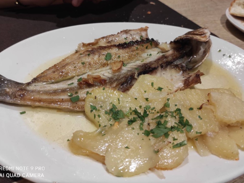 Gastronomy recommendation in San Martin de Unx: Lubina