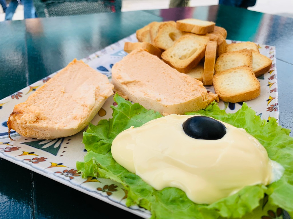 Carta de Restaurantes en San Miguel, La Tortuga, Pastel de tiñosu