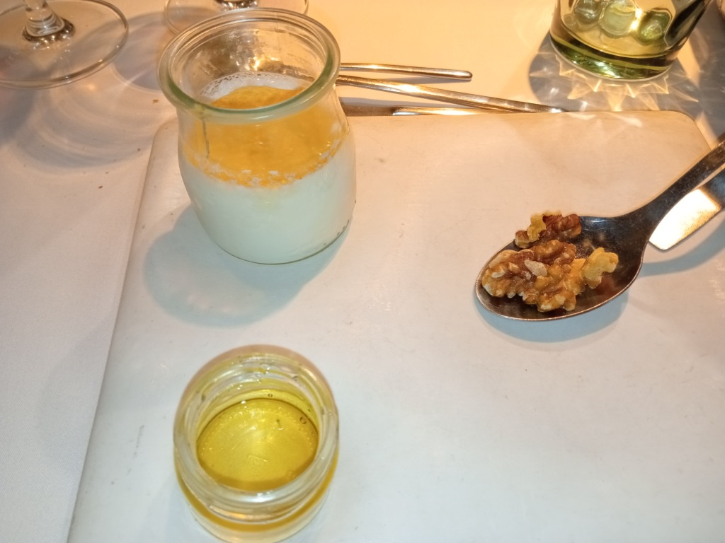 Carta de Restaurantes en San Sebastián, Alderdi Zahar, Cuajada quemada de Ulzama