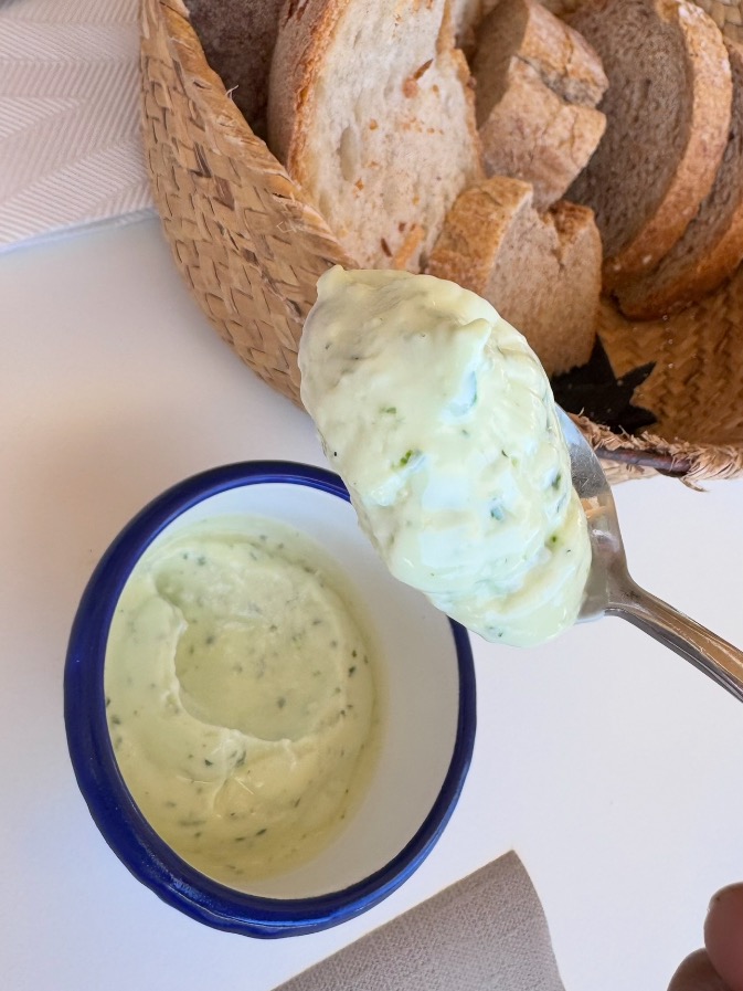 Carta de Restaurantes en Sant Francesc de Formentera, Restaurant Sol Cala Saona, Pa amb allioli