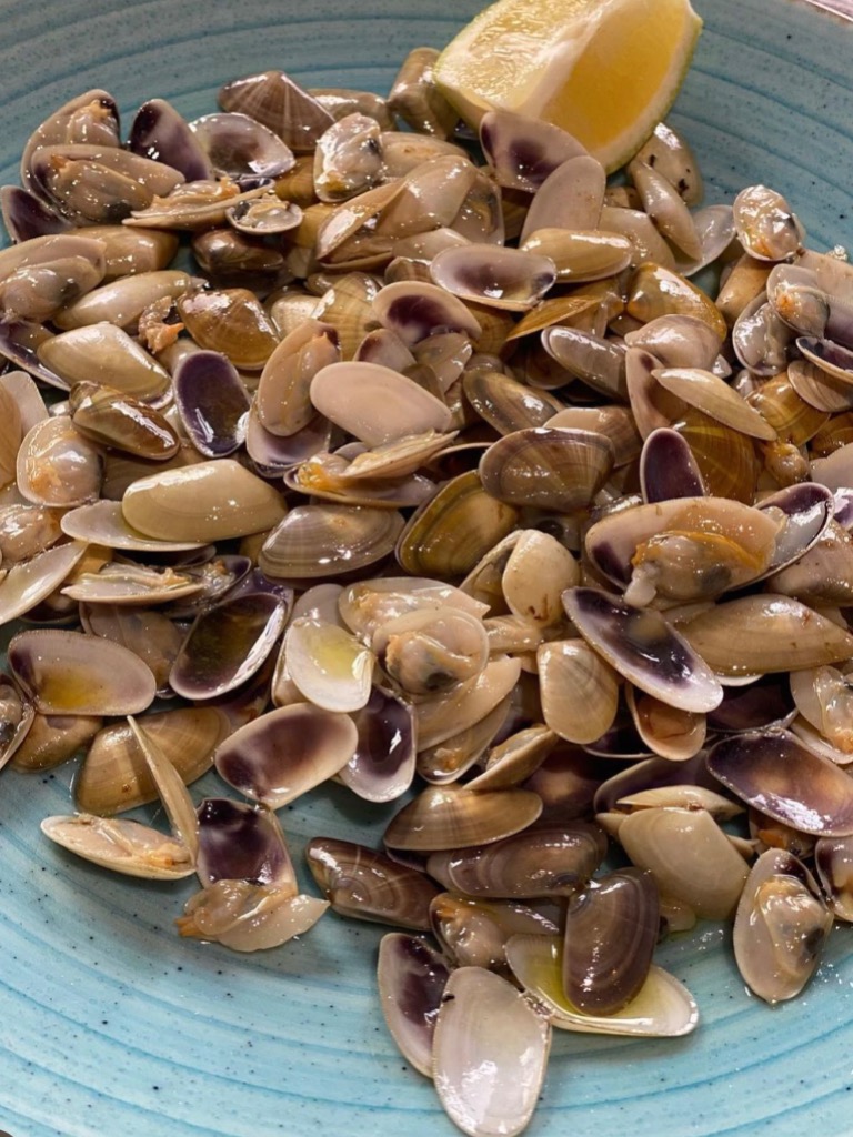 Carta de Restaurantes en Sant Joan d'Alacant, Restaurant Quintin, Tellinas