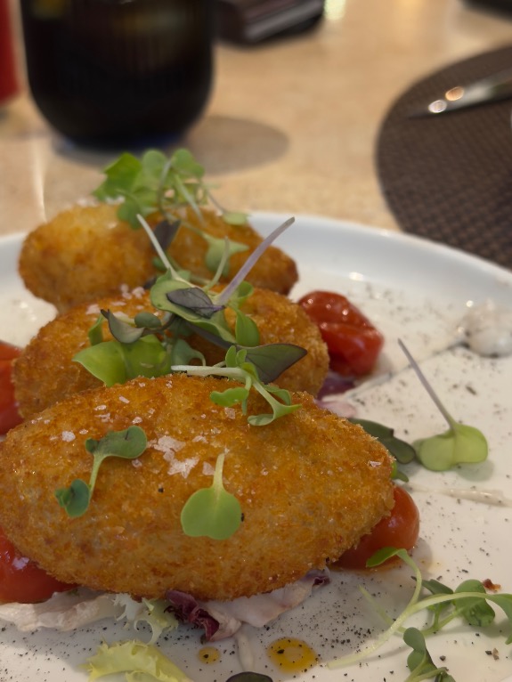 Carta de Restaurantes en Sant Salvador, La Trattoria di davide, Croquetas