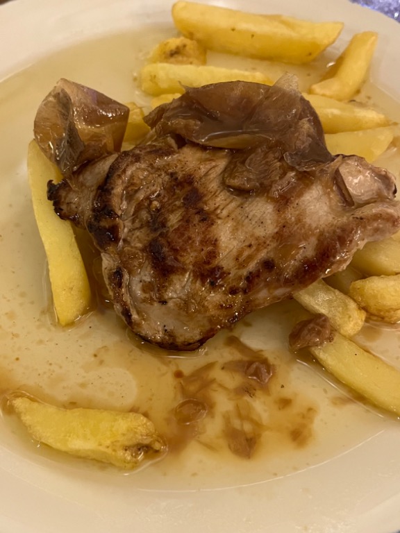 Carta de Restaurantes en Sevilla, Cervecería Giralda Bar, Solomillo al whisky