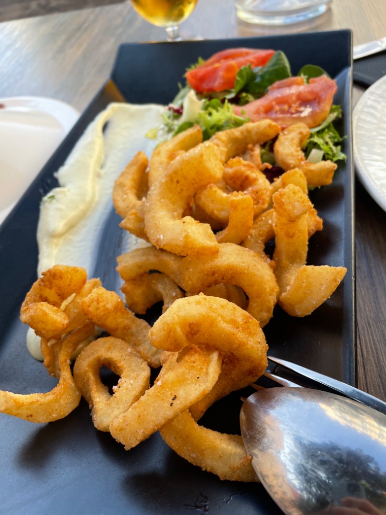 Carta de Restaurantes en Sevilla, Cinco Jotas Sevilla, Calamares