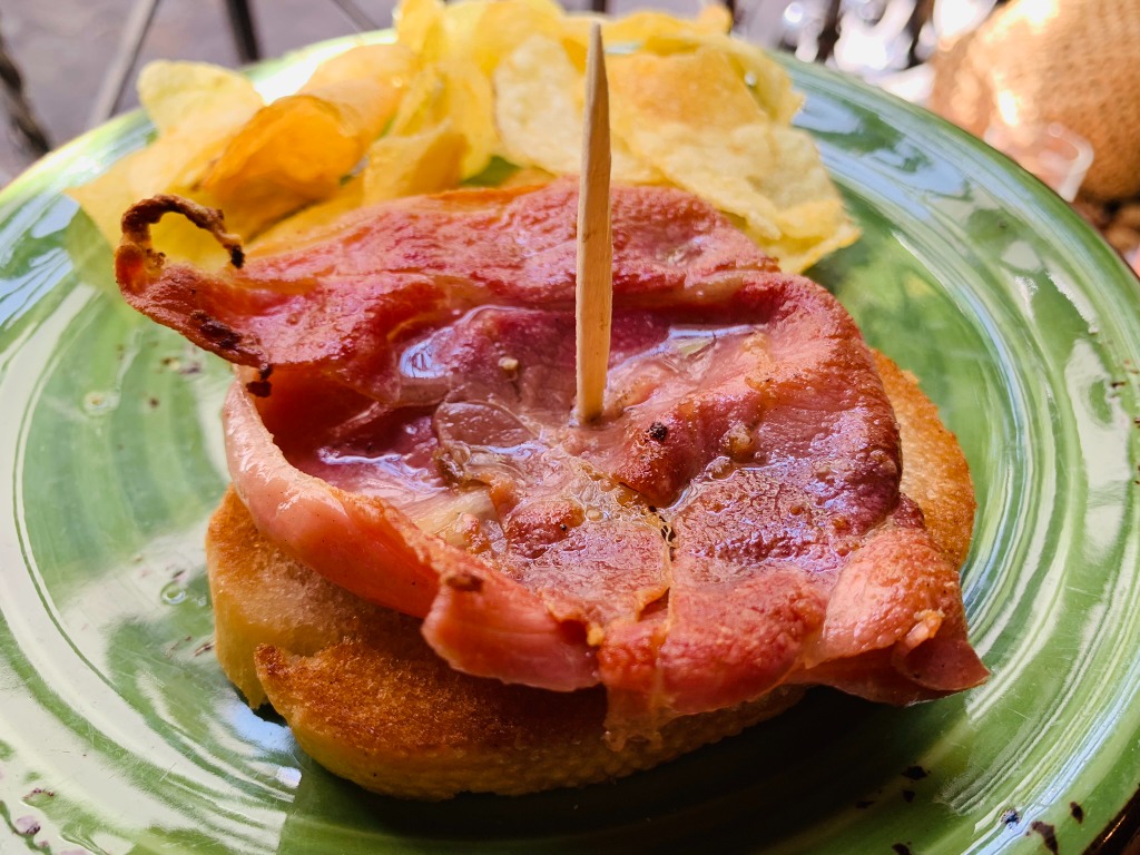 Menu of Restaurants in Seville, Las Golondrinas - Antillano Campos, Caballito de jamón