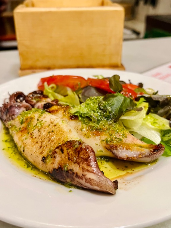 Carta de Restaurantes en Sevilla, Las Teresas, Chipiron plancha