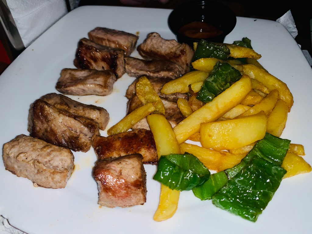 Menu of Restaurants in Seville, Taberna Paco España, Bastones de ibérico