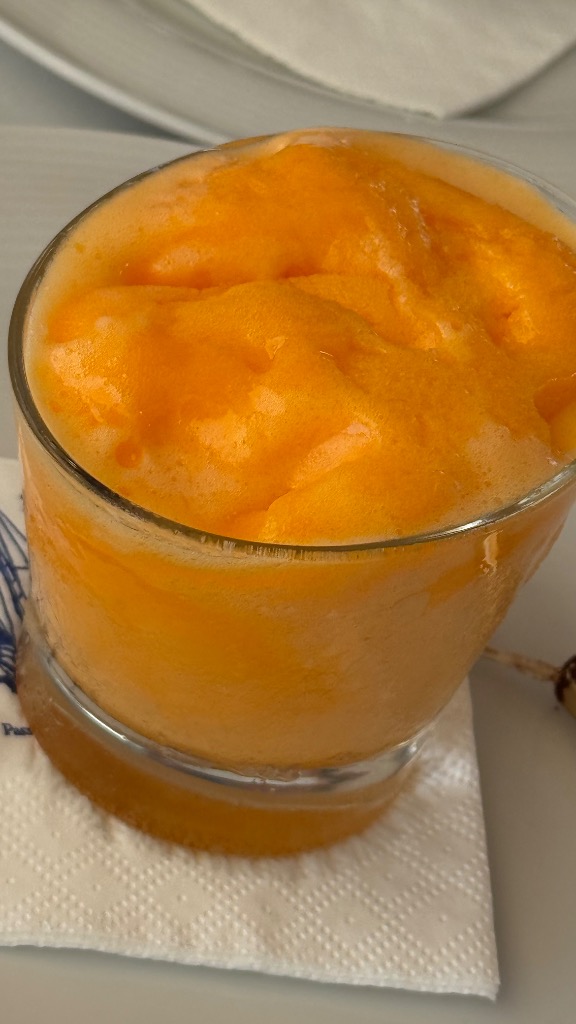 Valoración y opiniones de comida y bebida en Sitges, Can Laury, Sorbete de mandarina