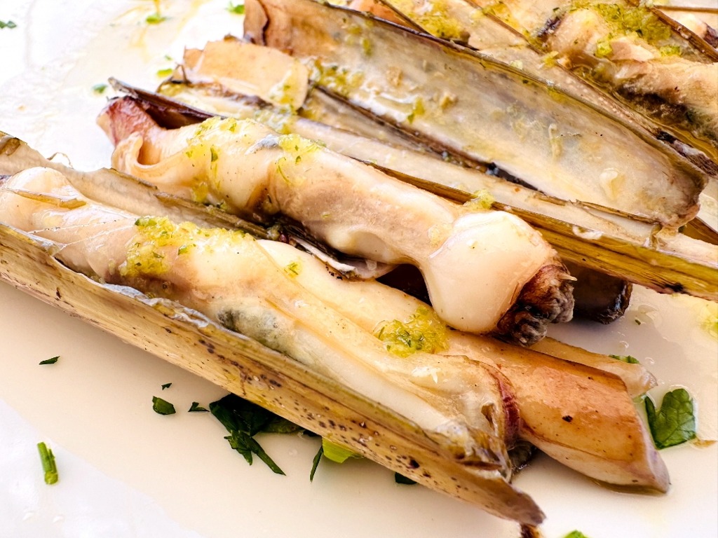 Carta de Restaurantes en Torremolinos, La Caleta Beach Club, Navajas