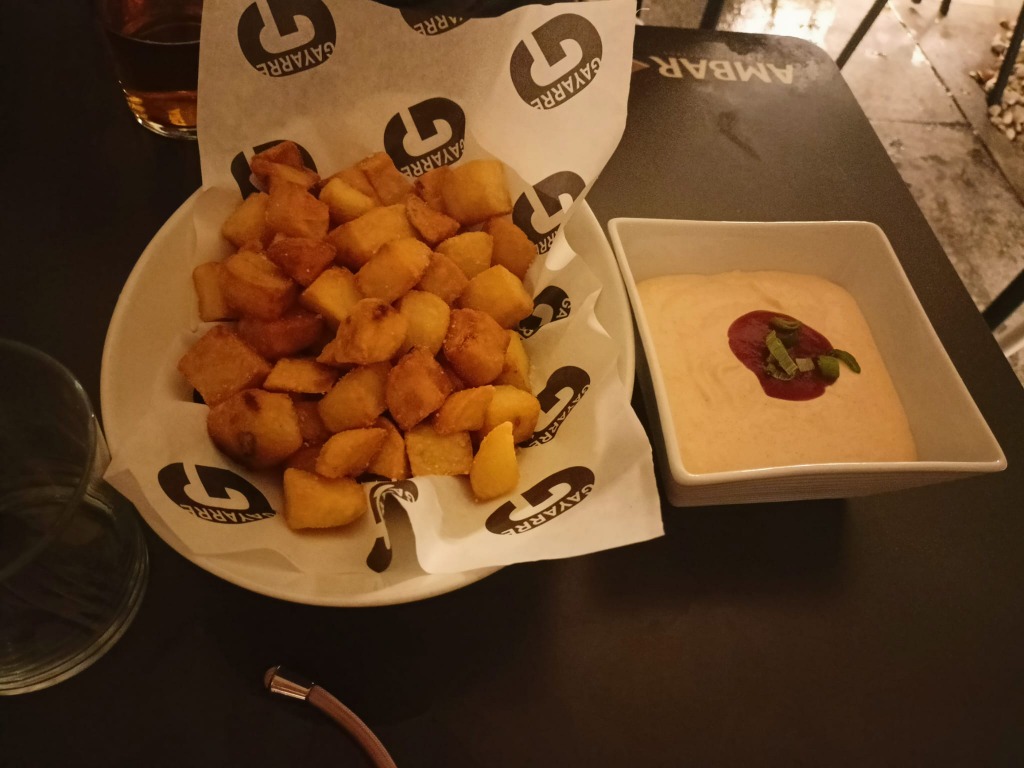 Menu of Restaurants in Tudela, Gayarre Bar Restaurante, Papas bravas
