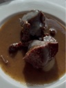 Carta de Restaurantes en Ujué, Restaurante Asador Uxue, Carrillera de ternera con pasas y cremoso de patata