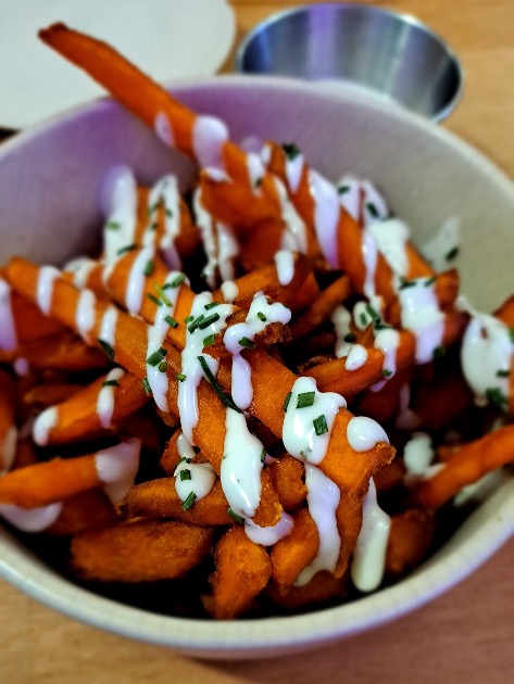 Carta de Restaurantes en Valencia, Baovan Ruzafa, Sweet potatos