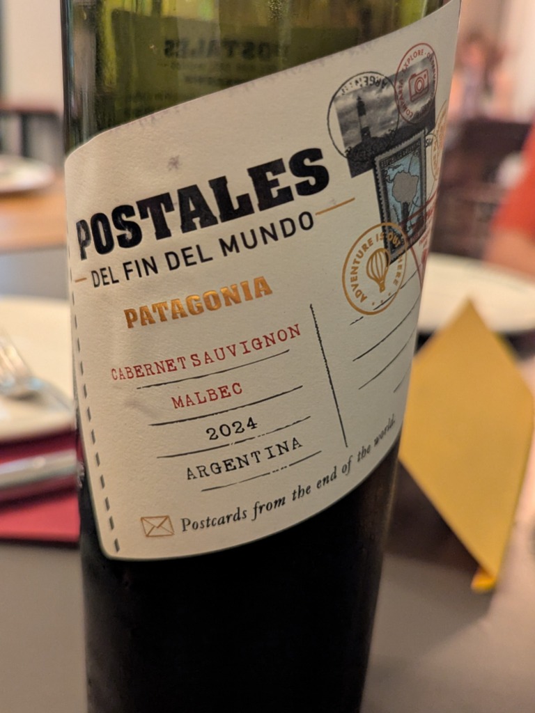 Carta de Restaurantes en Valencia, Cienfuegos Brasa y Vino, Postales del fin del mundo