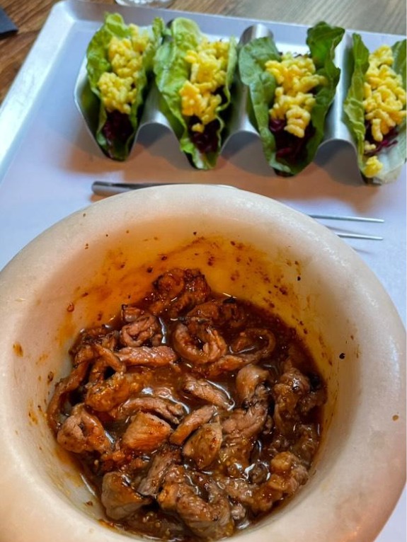 Gastronomy recommendation in Valencia: Tako koreano de lomo bajo a la llama