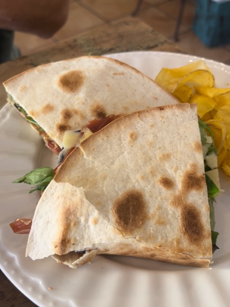 Menu of Restaurants in Valencia, El Coffi del Carmen, Piadina a la toscana