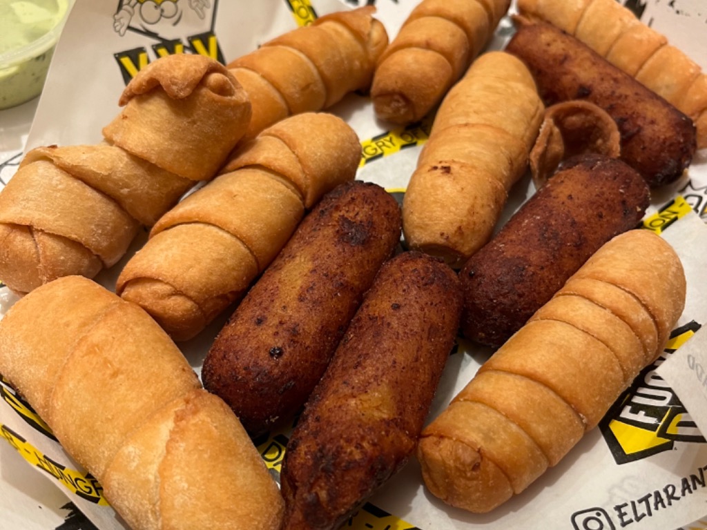 Carta de Restaurantes en Valencia, El Tarantín Chiflado, Tequeños de queso con masa de plátano