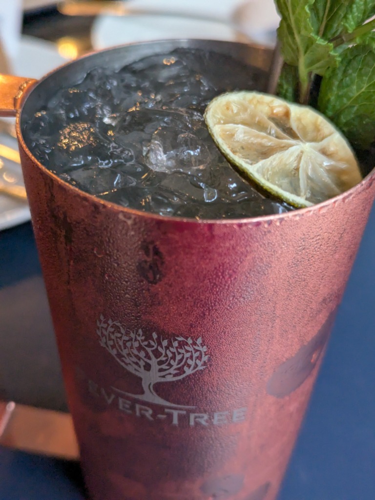 Menu of Restaurants in Valencia, Éter Valencia, Saphire mule