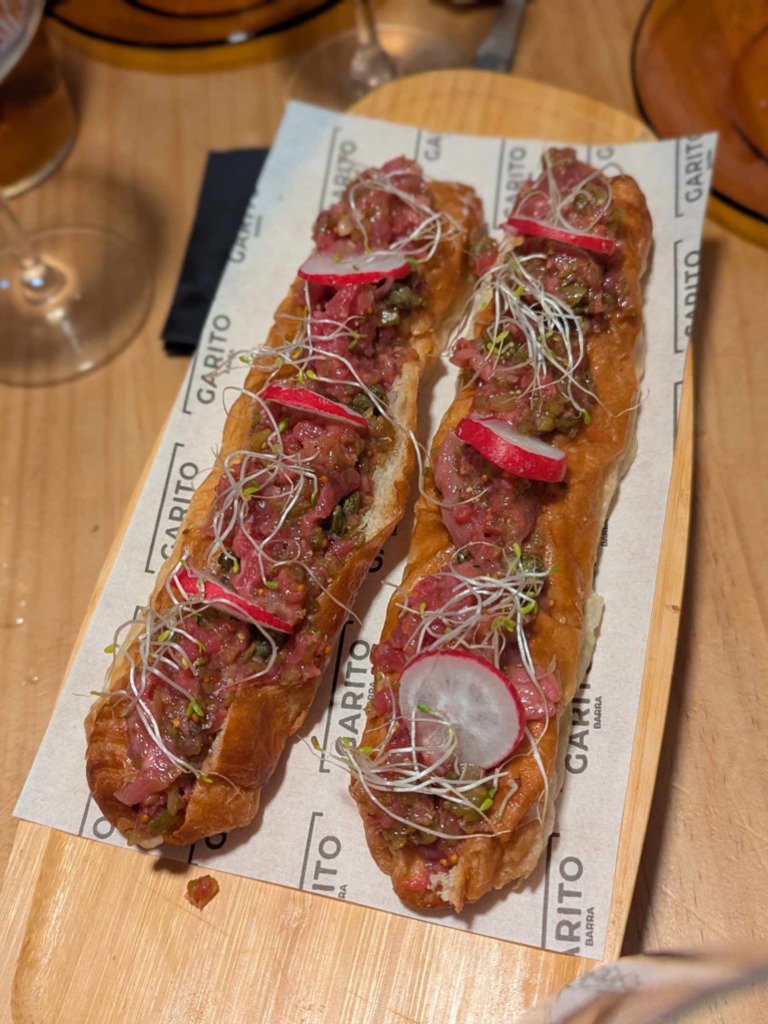Carta de Restaurantes en Valencia, Garito Barra, Fartón de steak tartar