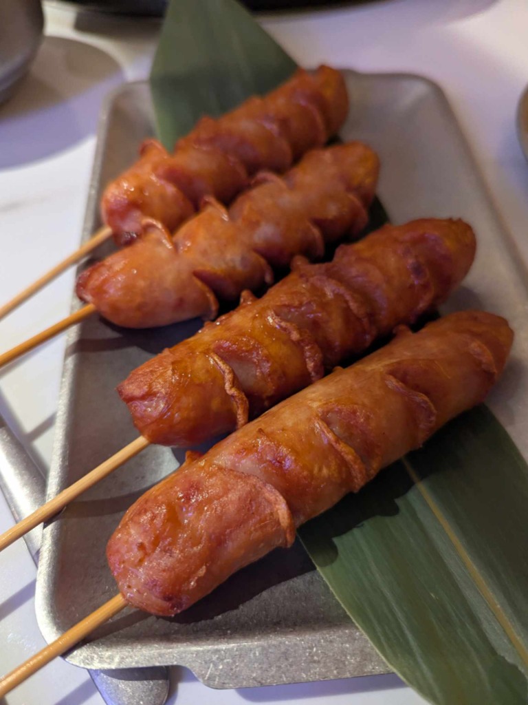 Carta de Restaurantes en Valencia, Hanwoo BBQ koreano, Salchichas koreano