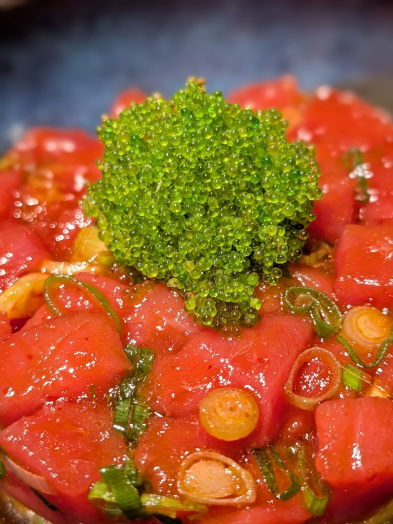 Menu of Restaurants in Valencia, Hokkaido sushi, Tartar de atún