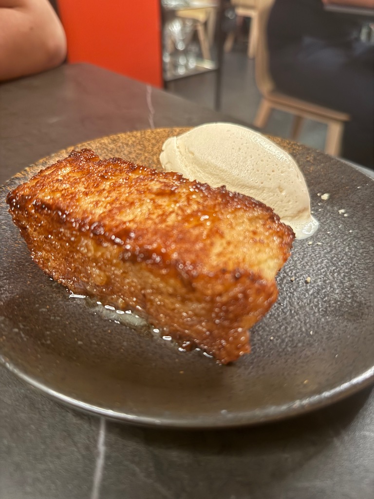 Menu of Restaurants in Valencia, HONOO, Torrija caramelizada