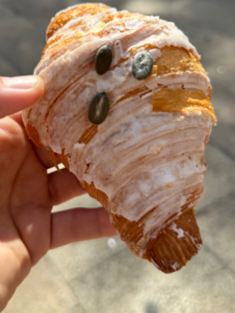 Carta de Cafeterías en Valencia, Horno San Bartolomé Tossal, Croissant de mantequilla con mascarpone y calabaza