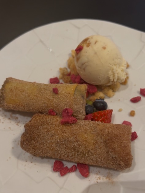Menu of Restaurants in Valencia, Kamon, Crujiente chocolate