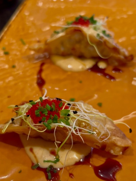 Menu of Restaurants in Valencia, Kamon, Gyoza carne