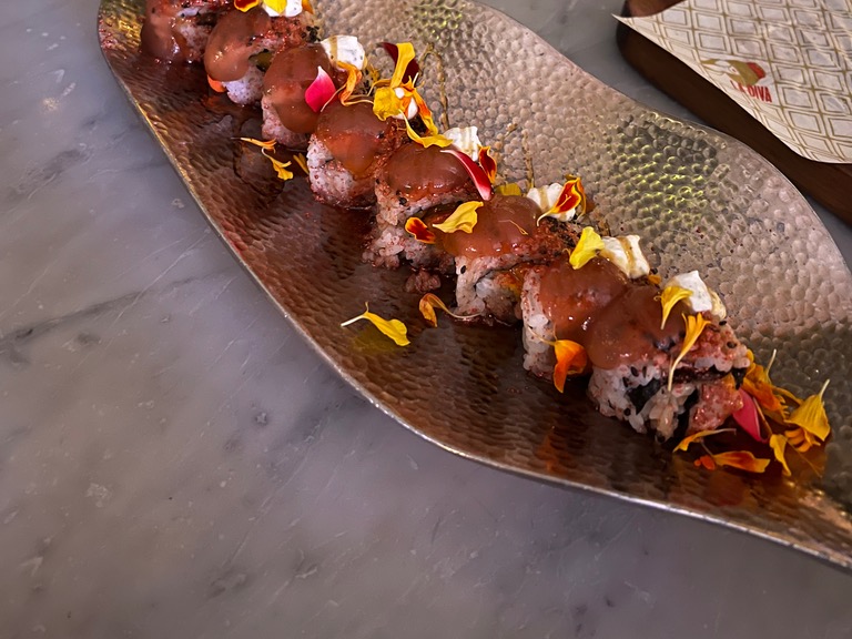 Carta de Restaurantes en Valencia, La Diva, Dragon roll