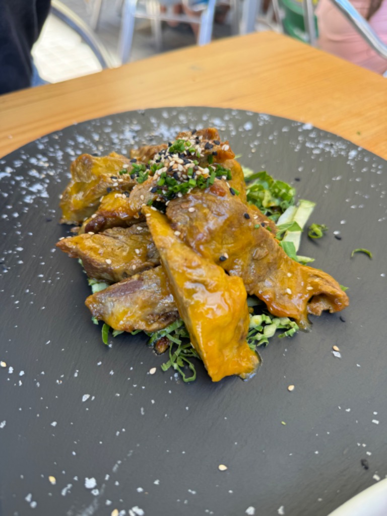 Carta de Restaurantes en Valencia, La Otra parte, Abanico ibérico