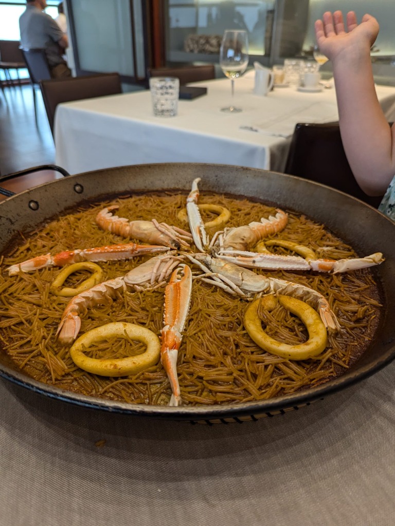Carta de Restaurantes en Valencia, La Principal, Fideuá de marisco