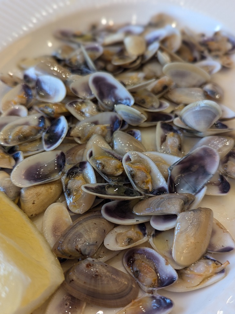 Carta de Restaurantes en Valencia, La Principal, Tellinas