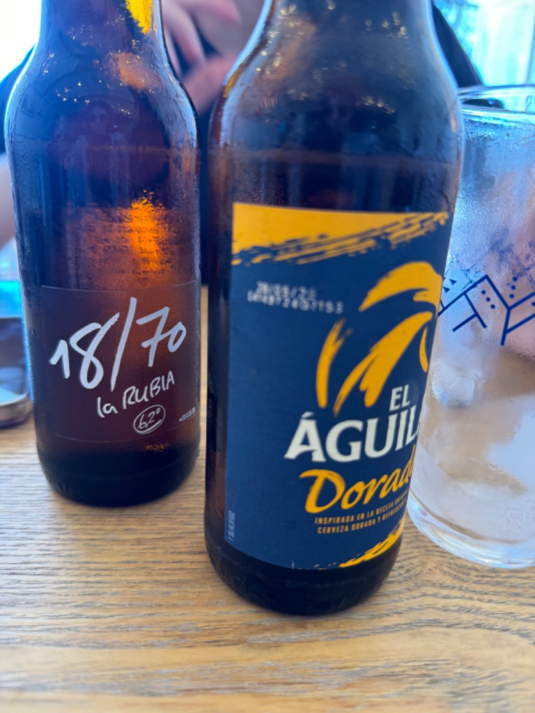 Carta de Restaurantes en Valencia, La Tapería, Cerveza 18/70