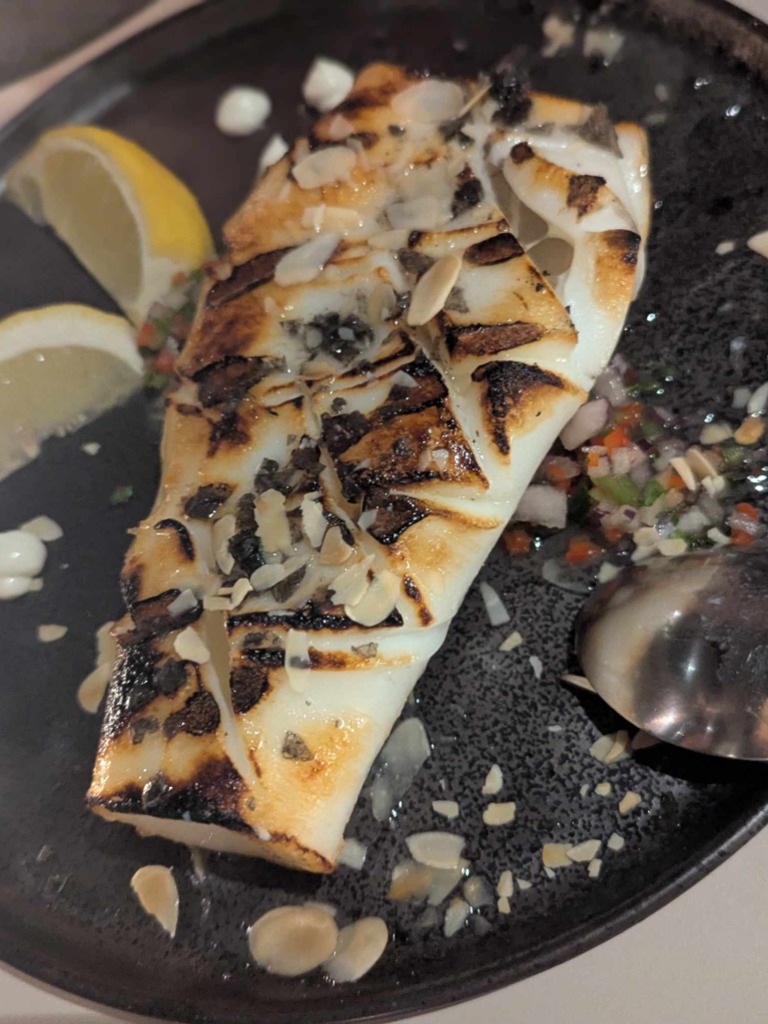 Menu of Restaurants in Valencia, La Terracita del Palace, Calamar de playa