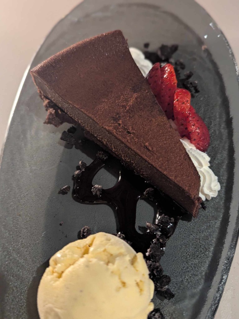 Menu of Restaurants in Valencia, La Terracita del Palace, Tarta de chocolate