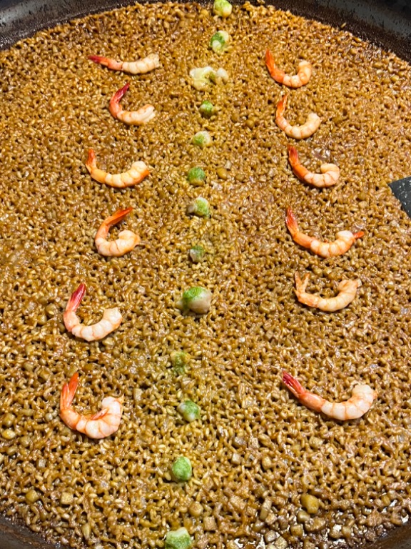 Carta de Restaurantes en Valencia, La Valenciana, Arroz al senyoret