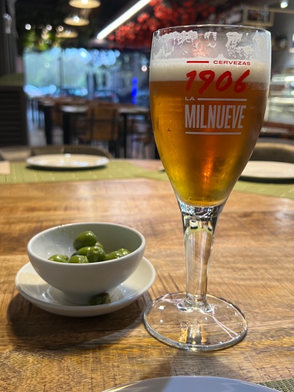 Carta de Restaurantes en Valencia, La Valenciana, Cerveza 1906