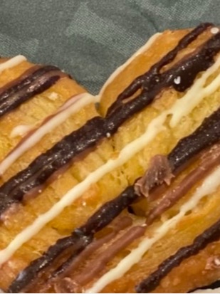 Carta de Cafeterías en Valencia, Manolo Bakes, Palmitas de cebra triple